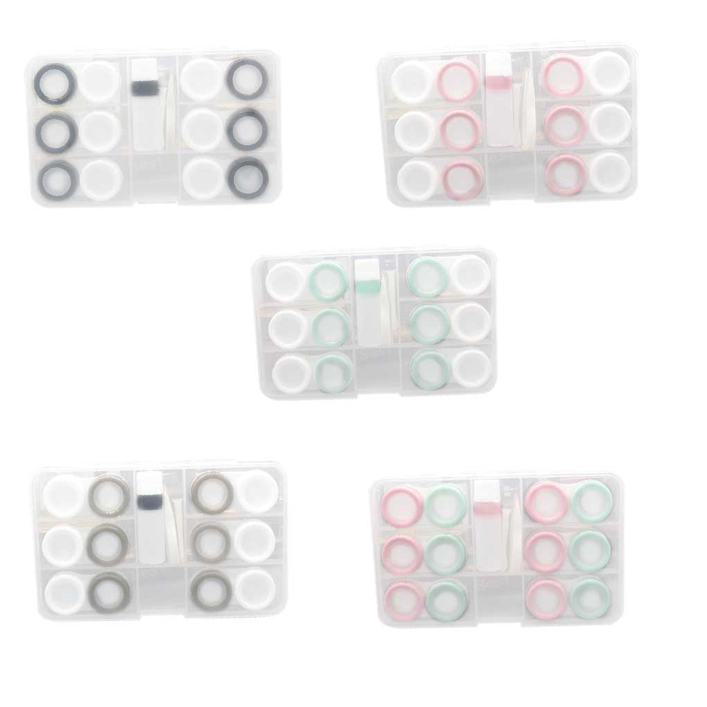 Portable Transparent Portable Case Storage Box Holder Container