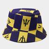 Cappello da Sole A Doppia Faccia Con Visiera Corta Per Protezione Solare All'Aperto - Coppa del Mondo di Calcio