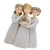 Engel Schwestern Figurine Memorial Freundschaft Harz Dekorative 3 Mädchen Engel Statue Ornament für Home
