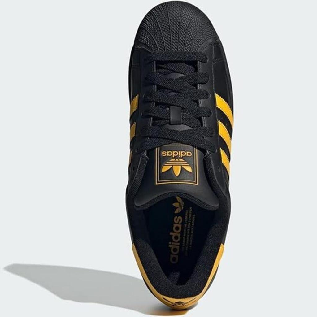 Adidas Superstar II Core Size JQ4727, Black/Crew Yellow/Core Black, 24.0cm