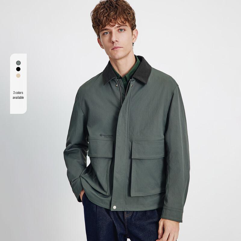 Navigare Men's Fashion Casual Long Sleeve Jacket
