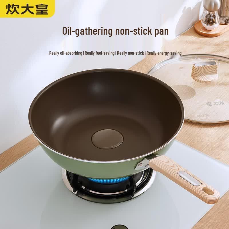 COOKER KING 32cm Green Jade Non-Stick Wok