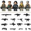 Military Building Block Special Forces Police Villain Rebel Mercenary Doll Boy Collage Toy Birthday Gift