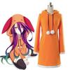 Stunning Anime No Game No Life Zero Shuvi Dola Dress Hoodies Cosplay Costume For Fans