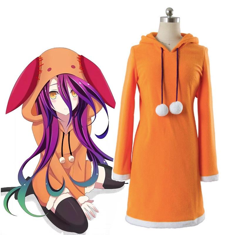 Stunning Anime No Game No Life Zero Shuvi Dola Dress Hoodies Cosplay Costume For Fans