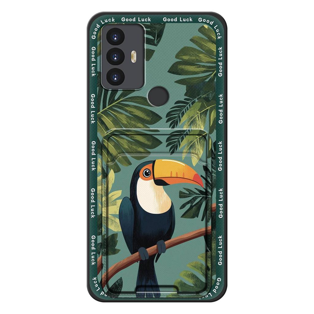 TPU Kartenfach Handyhülle Für TCL 30SE/30E/306/305/Sharp Aquos V6/V6 Plus Niedlich Wasserdicht Schützend Stoßfest Weiche Hülle