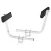 Boat Trailer Guide, 0.7M Adjustable Design Short Bunk Guide-Ons, 2PCS Rustproof Galvanized Steel Trailer Guide Poles, Heavy Duty Roller Guide Design,