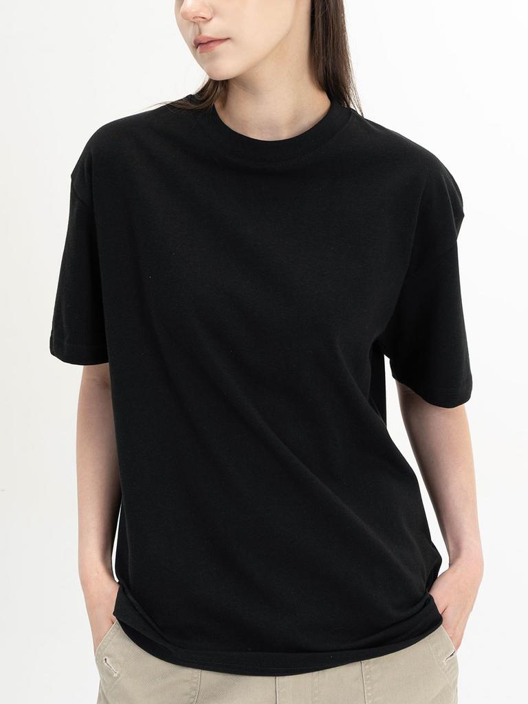 BECANVAS [3Pack] 32-Count 2-Ply Cotton Plain Short Sleeve T-Shirt (2 Colors)