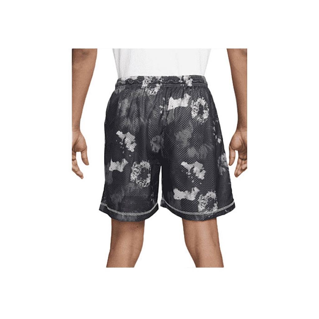 Nike Standard Issue Floral Graffiti Print Reversible Loose Fit Moisture Wicking Quick Dry Sports Casual Basketball Shorts Men shorts Black DH7387-050
