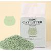 Originální rostlinná tofu kočkolit 6L Zelený čaj Směs rostlinné kočkolity Rychle hrudkující Potřeby pro domácí mazlíčky