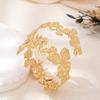 Metal Opening Arm Bracelet Gold Color Arm Bracelet Glamorous Armlet  Women's Accessories