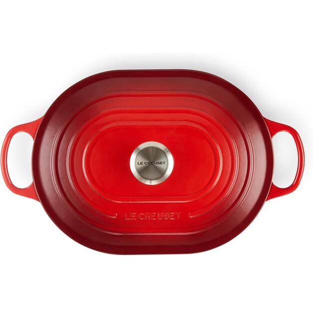 Жаровня Le Creuset Signature продолговатая вишнево-красная 3,4 л (21112310602430)