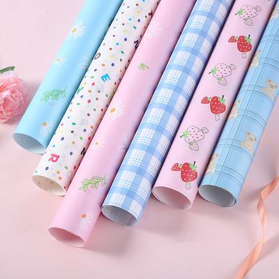 50*74cm Papier Kraft Papier Cadeau Emballage Cadeau Bouquet de Fleurs d'Anniversaire Emballage Cadeau Mariage Fête de Noël Décoration Bricolage Papier