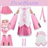 Costume Cosplay Uniforme de Servante Rose Hatsune Miku Pour Carnaval Ou Fête