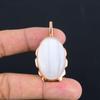 Rose Quartz Gemstone Handmade Dazzling Copper Jewelry Pendant For Women