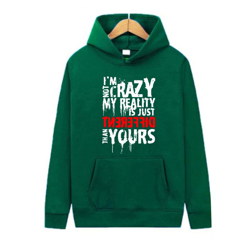 Podzimní a zimní personalizovaná dopisní mikina s kapucí pro muže a ženy