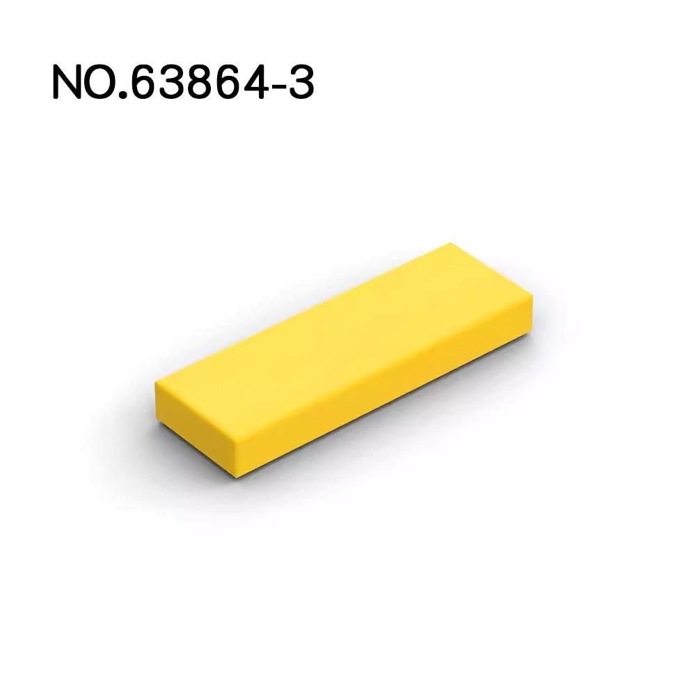 20Pcs MOC Parts 63864 Tile 1 x 3 Compatible Bricks DIY Assmble Building Blocks Particle Kid Puzzle Brain Toy Gift