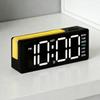 Digital Alarm Clock for Bedroom Desk Clock for Living Room Bedroom with Large Number,Dimmer,Loud Alarm Day of Week