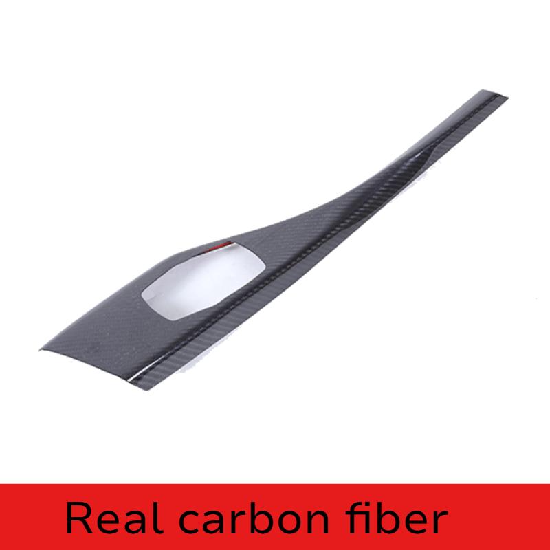 For BMW 1 2 Series F20 F21 F22 F23 116I 2012-18 ABS Carbon Fiber Car Multimedia Button Panel Trim Cover Interior Car Accessories