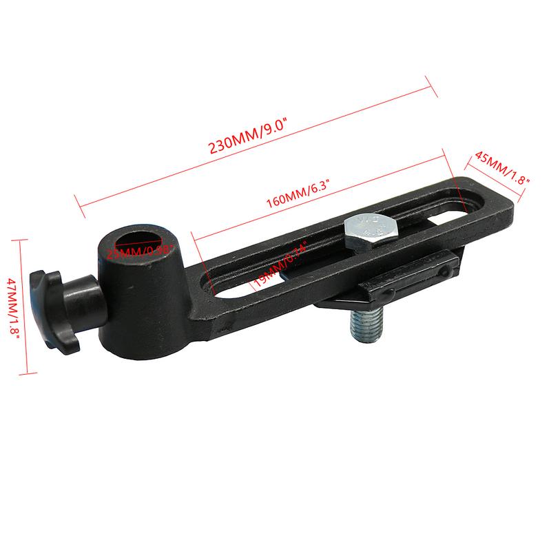 1Piece Cast Iron Tool Rest Base Hole Diameter 20MM/25MM For Tool Rest Lathe Tool Accessories