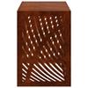 Air Conditioner Cover Rust Look 100 x 50 x 70 cm
