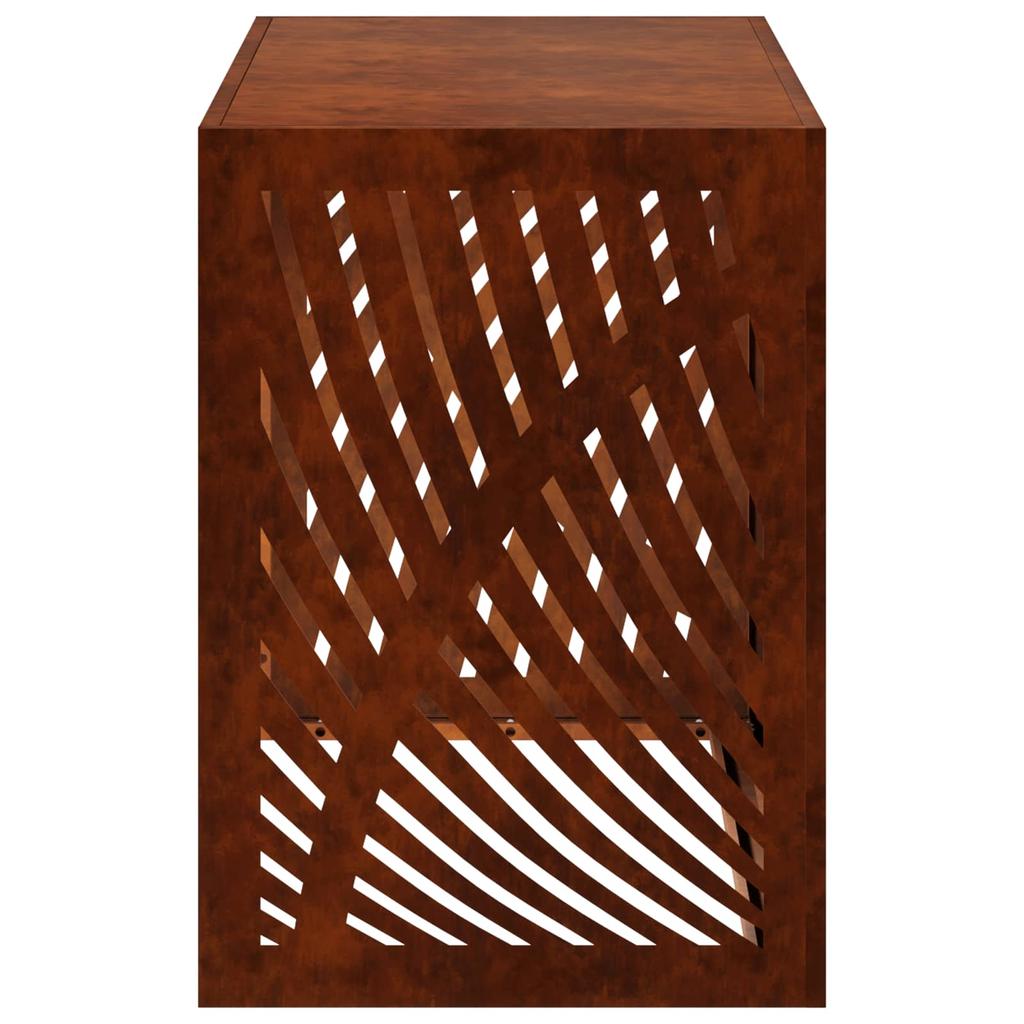 Air Conditioner Cover Rust Look 100 x 50 x 70 cm