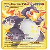 Glurak Vmax Metallkarte - 4 Stück Ultra Seltene Karte Metallkarte V Karte/vmax/ex/dx