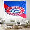 FC-Bayern-München Print Tapestry, Backdrop, Easy Setup, Ideal for Bedroom, Office & Living Room, with Aesthetic Wall Hanging Decor.