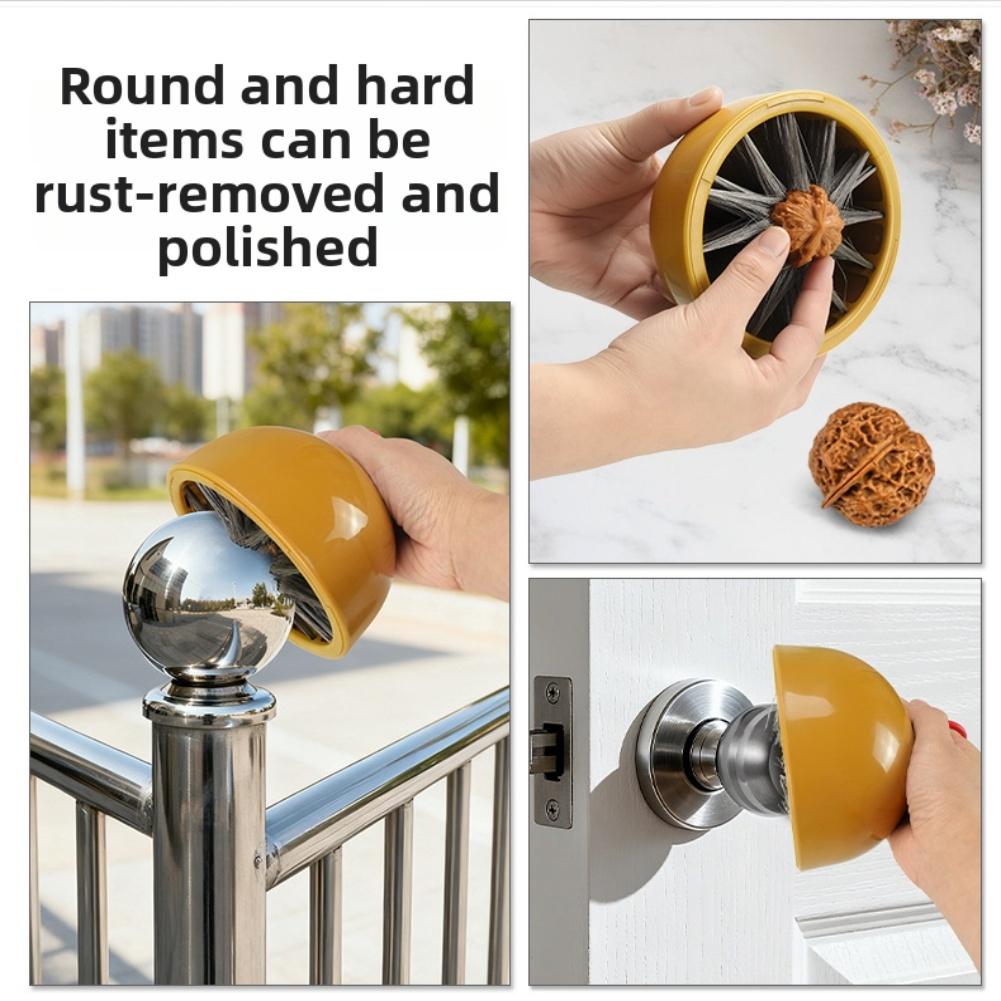

Electric Circular Cleaning Brush with 4 Inch Nylon Head and Steel Wire Rod for Quick Dirt Removal Suitable for Drill Bits China Mainland