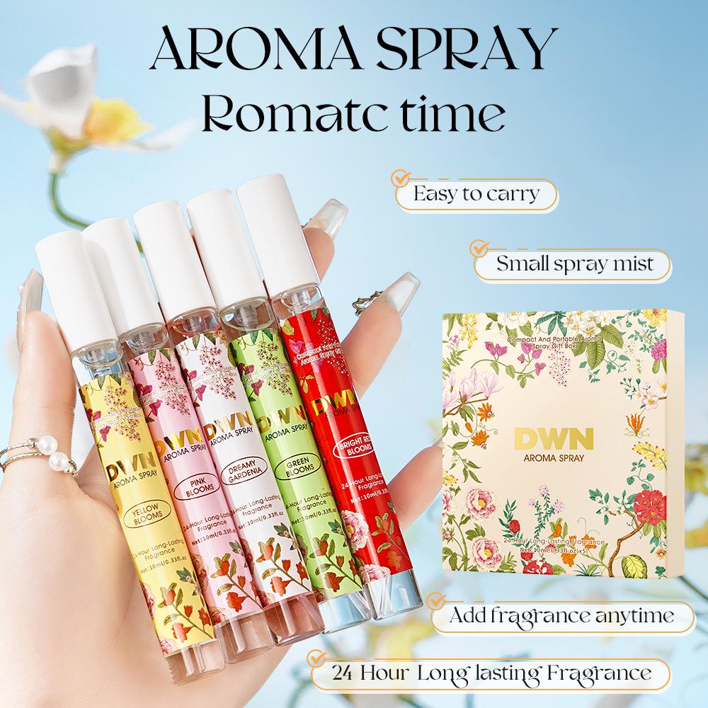 Alcohol-Free Perfume Gift Set: Long-Lasting Fresh & Elegant Fragrance Mist for Outdoor Beach Ladies