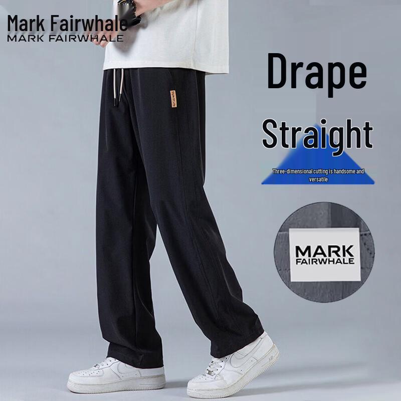 MARK FAIRWHALE Men s Loose Straight Quick-Dry Sports Pants 6XL
