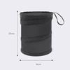 1PC Portable Car Trash Can Durable Foldable Hanging Storage Bag Oxford Cloth Universal Chair Back Bucket for Vehicle Interior Or