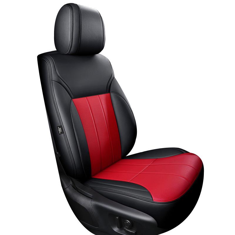 All-Season Universal Leather Seat Cover, Wear-Resistant, Full Coverage, Fits All Car Models