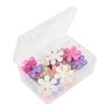 20pcs/box Flower Shape Wire Loop Needle Threaders for Cross Stitch Embroidery Sewing Needlework Thread Guide