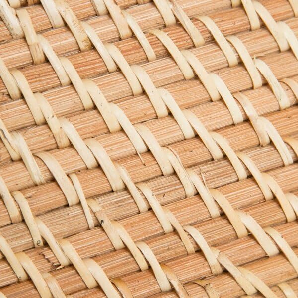 Nitori Rattan Basket Horizontal NITORI 8421032 RD-001, Half, Natural,