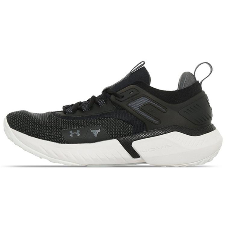 Under Armour Project Rock 5 Black White Men s 3025435-003 EU 43