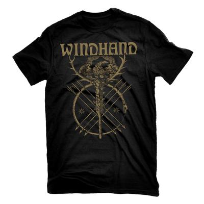 Windhand Occult Vintage Graphic TShirt Unisex Women Metal Rock Band Tee  Cotton Streetwear Top
