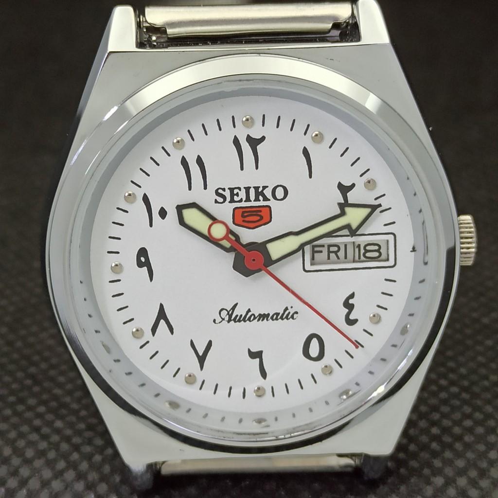 REPASOVANÉ VINTAGE SEIKO 5 AUTO 6309A JAPONSKÉ PÁNSKÉ ARABSKÉ HODINKY 533c-a279829-2