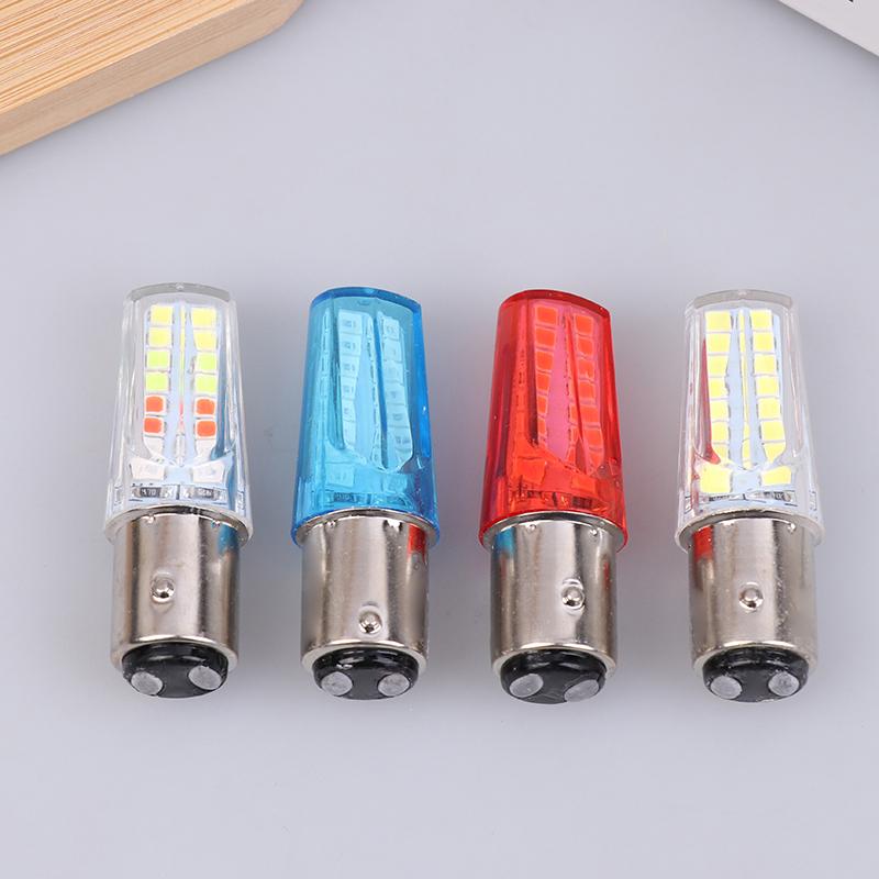 2Pcs 1157 Ba15D Led Brake Light Motorcycle Strobe Led Parking Tail Light Flashing Warning Reversing Stop Lamp Turn Signal Light
