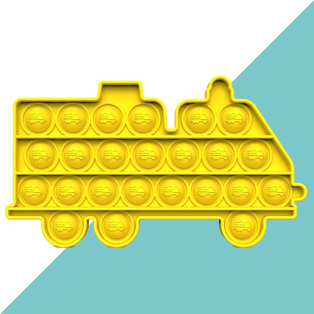 Push Bubble Toys Fidget Sensory Toy Stress Relief Toys Pack for Kids Adults Rainbow Anti-Anxiety Tools Office Stress Relief Toys