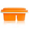 Multifunctional Paint Box Rectangular Blue Palette 3-in-1 Brush Washer Brush Bucket  Oil Painting