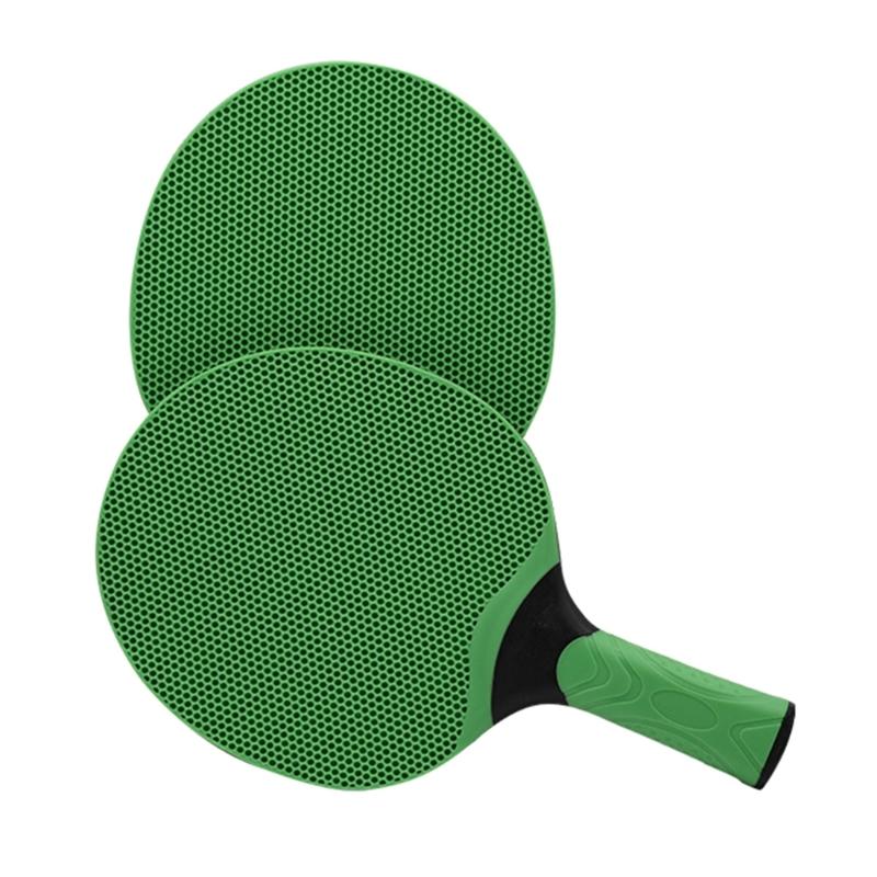 Comfortable Grip PingPong Paddle Portable Table Tennis Paddle Rubber Table Tennis Rackets for Indoor Outdoor Play