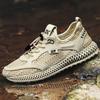 2025 summer new creek shoes wading shoes quick-drying big mesh shoes versatile breathable fly-woven shoes men's sports trendy shoes