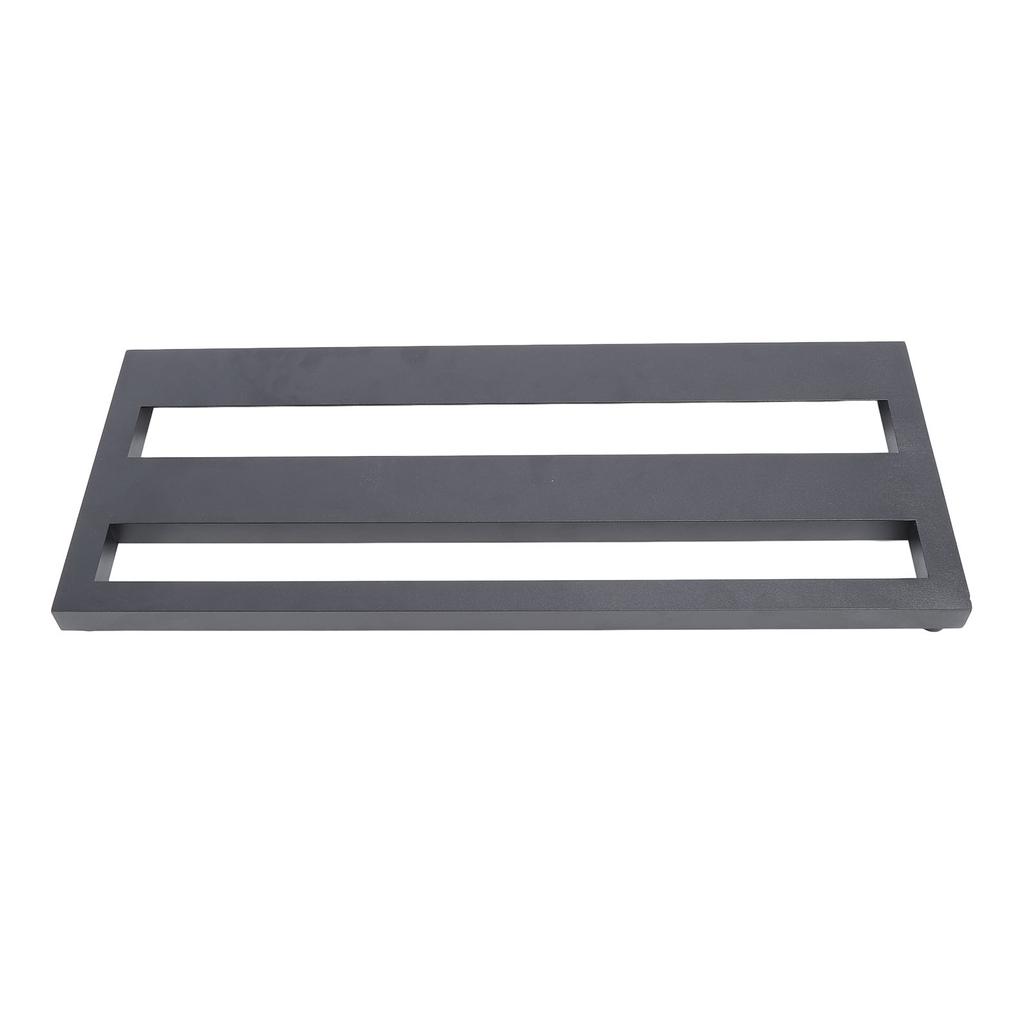 Guitar Pedal Board 50x20cm Aluminum Alloy Rubber Non Slip Ergonomic Effect Pedalboard