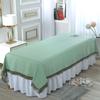 Thickened Cotton Linen Massage Bed Sheet - Solid Color