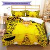 Billie Eilish Bedding Quilt Set Quilt Cover Pillowcase Home Decoration Birthday Gift (1 * Duvet Cover + 2 * Pillowcase, Without Core)