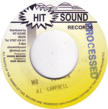 7inch Record AL CAMPBELL - Mr Conman NONE Hit Sound 2005 UK Reggae, Ska & Dub Used