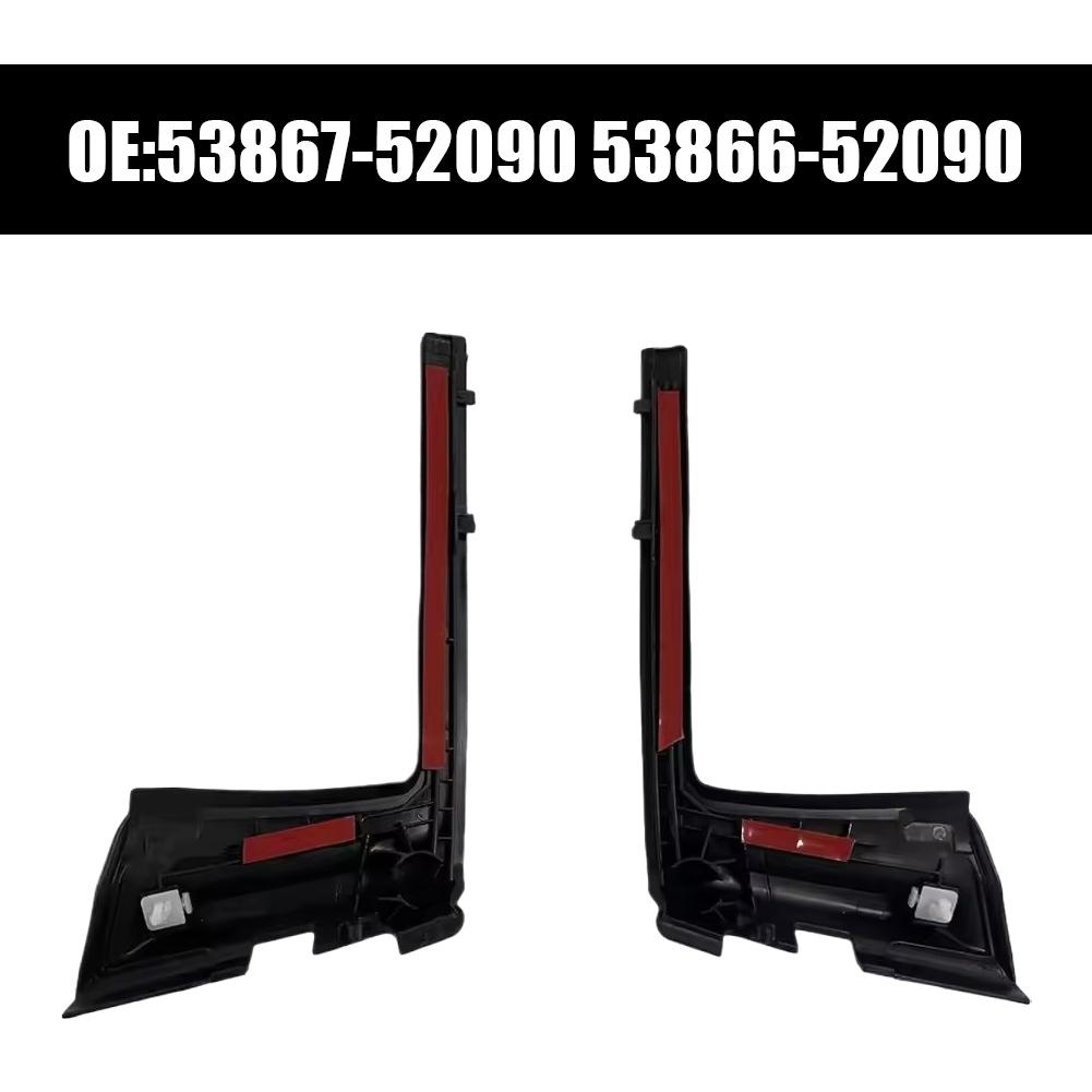 Car Front Windshield Wrap Corner Trim Wiper Side Trim Cover Lid 53867-52090 53866-52090 For Toyota Yaris 2012 2013 2014 201 V9P0