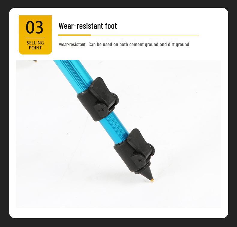 Infällbart aluminiumsurfiskespöställ Stativ för långa kast – Fiskeutrustning för flera spön utomhus