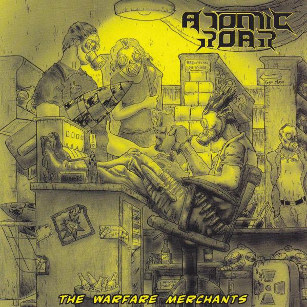 

CD ATOMIC ROAR - The Warfare Merchants CUMCD003 Crush Until Mad 2009 US Rock Used